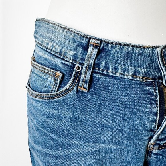 X Jeans Style Ripped Knee Distressed Mid Rise Skinny Denim Jeans Size XXS/XS - Picture 6 of 8